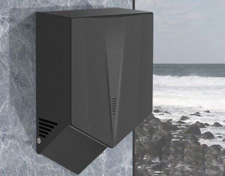 Сушилка для рук CeramaLux A1011 Черная, артикул 