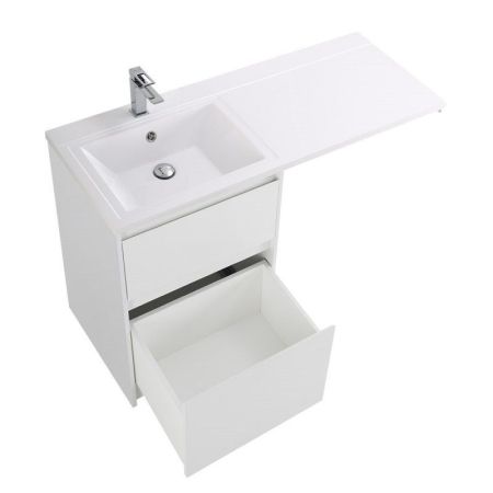 Мебель для ванной комнаты BELBAGNO KRAFT-LVD, артикул BB1200/480-LV-MR-R