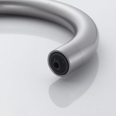 Смеситель для кухни с подключением фильтра Shevanik S428L, сатин, артикул S428L