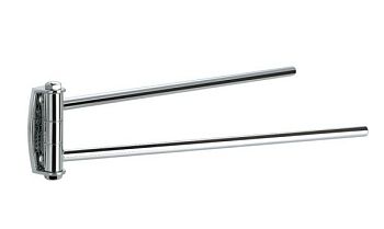 Stil Haus Hashi, полотенцедержатель двойной поворотный, цвет хром