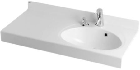 Раковина Акватон Отель 3 100 Белая L, артикул 1A70073NOT01L