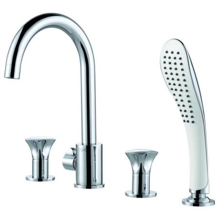 Смеситель на борт ванны D&K Grimm Hessen DA1384901 Хром, артикул DA1384901