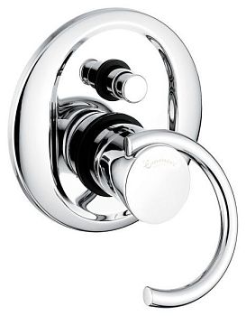 Внутристенный смеситель Twist на 2 выхода, цвет хром