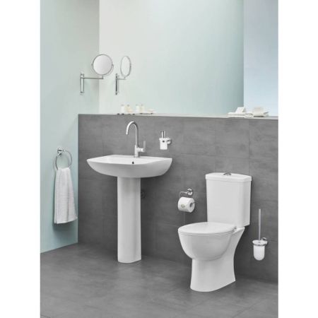 Унитаз напольный GROHE BAU CERAMIC 39349000 Rim гор. вып. 62*35,6 (белый), шт, артикул 39349000