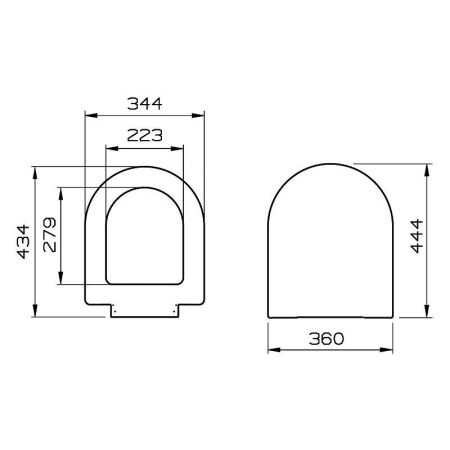*S50 Сиденье для унитаза, микролифт, артикул 801-003-009