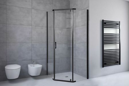 Душевой уголок Royal Bath RB 80TR-T-BL  80х80х200 (прозрачное), артикул RB80TR-T-BL