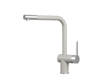 Смеситель для кухни GRANULA (5017, БАЗАЛЬТ)