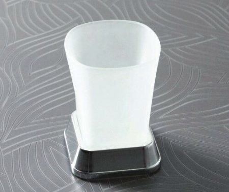 Стакан для зубных щеток WasserKRAFT Amper K-5428 Хром, артикул K-5428