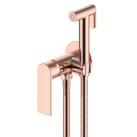 Гигиенический душ со смесителем встраиваемый VODA NVSMHRG, розовое золото, артикул NVSMHRG