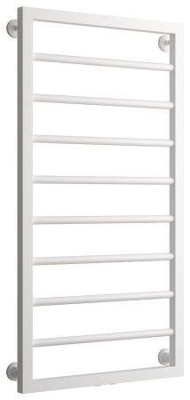 Полотенцесушитель водяной КАНЦЛЕР 1000х500 (Матовый белый), артикул 30-0254-1050