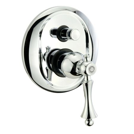 BOMOND См-ль скрытого монтажа моноком., 2-х позиционный с девиатором, хром, артикул 26883