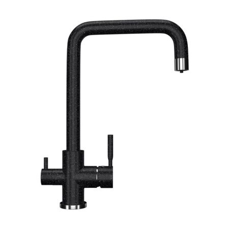 Смеситель для кухни Ulgran U-019-308, черный