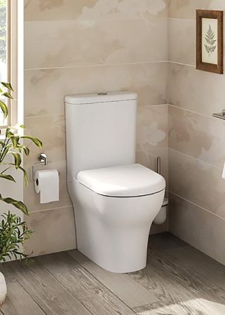 Комплект: пристенный унитаз Zentrum + сиденье с микролифтом, 60 см (механизм Geberit), артикул 9012B003-7202