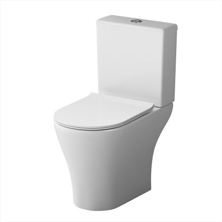 DX86C8600SC Sirius унитаз-компакт безободковый с сиденьем микролифт, артикул DX86C8600SC