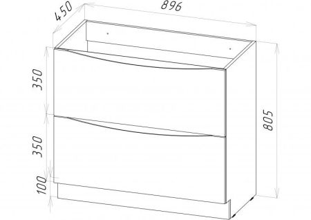 Мебель для ванной комнаты напольная BELBAGNO MARINO-900, артикул BB900/450-LV-MR-AST