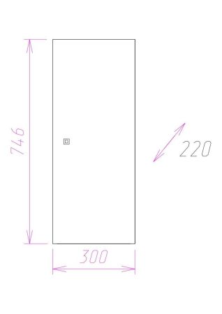 Шкаф Onika Кредо 30 подвесной, белый, универсальный, артикул 303001