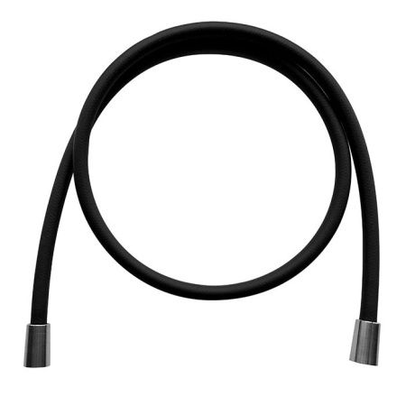 FIMA|Carlo Frattini Spillo Steel Шланг для душа 1500 мм., цвет INOX/черный матовый FIMA|Carlo Frattini Spillo Steel Шланг для душа 1500 мм., цвет INOX/черный матовый