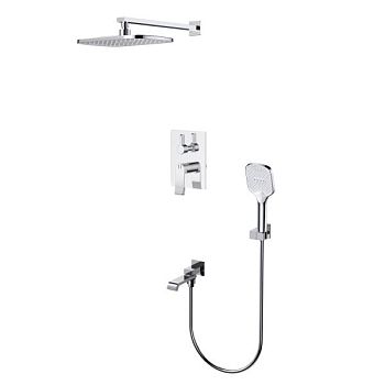 Душевая система встраиваемая Splenka S31.27, хром