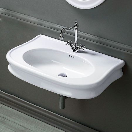 SIMAS Lante 90, раковина 90*54*h13, с 1 отв. под смеситель, цвет: белый SIMAS Lante 90, раковина 90*54*h13, с 1 отв. под смеситель, цвет: белый