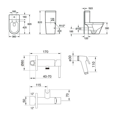 Комплект 2 в 1 Lavinia Boho Biore 21050003, артикул 21050003