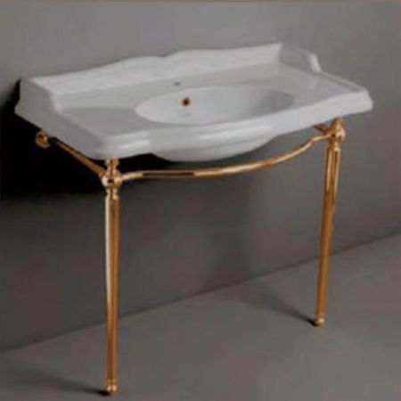 SIMAS Arcade 105, раковина-консоль 105*56, с 1 отв. под смеситель, цвет: белый, артикул AR874bi*1