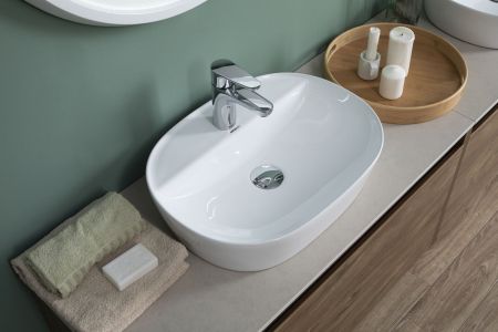 Раковина накладная Aquanet Lake-2, артикул LAKE-2