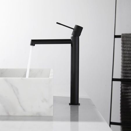 Смеситель для накладной раковины Desire VBF-1D2MB однорычажный, черный, артикул VBF-1D2MB