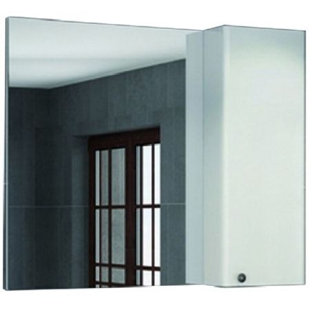 Зеркало со шкафом Comforty Амстердам 95 4143986 Белый глянец
