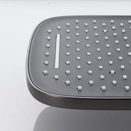 Душевая система встраиваемая Shevanik S4135T, оружейная сталь, артикул S4135T