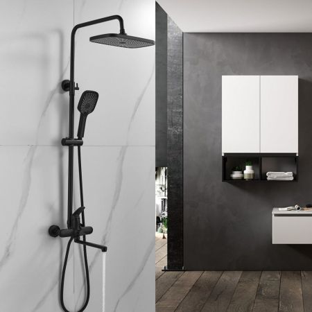 Душевая система Raffine F3685H, черный, артикул F3685H