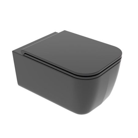 Унитаз подвесной GSG Brio черный матовый