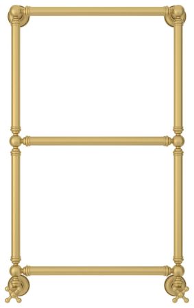Полотенцесушитель водяной "Ренессанс 1304" 860х500 (Матовое ЗОЛОТО), артикул 032-0280-8650