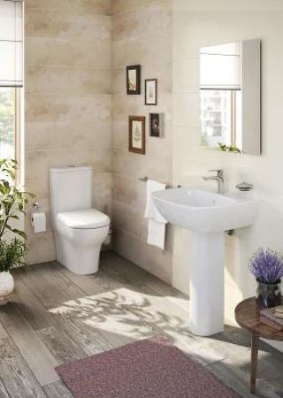 Раковина Zentrum 60 см, цвет белый