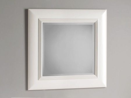 Devon Season/Clarence Зеркало квадратное (88,5хh88,5см), рама цвет: OFF WHITE- белый полуглянцевый