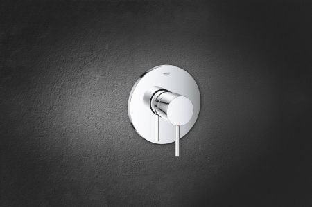 Смеситель однорычажный для душа GROHE Atrio New, круглая розетка, хром (24065003)
