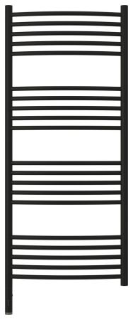 Полотенцесушитель электрический "БОГЕМА 3.0" 1200х500 / МЭМ левый (Матовый чёрный)