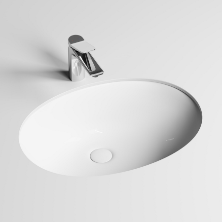 Раковина встраиваемая под столешницу Ceramicanova Элемент (Element) 567x428x150 мм, с крепежом и шаблоном для установки, арт. CN6076, артикул CN6076