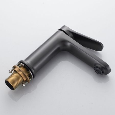 Смеситель для раковины Shevanik S4301T, оружейная сталь, артикул S4301T