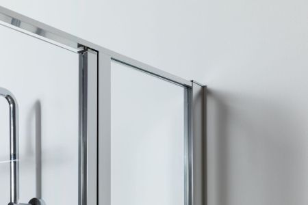 Душевой уголок Allen Brau Priority 100x100 3.31004.00 + 3.31019.00 хром, артикул 3.31004.00 + 3.31019.00