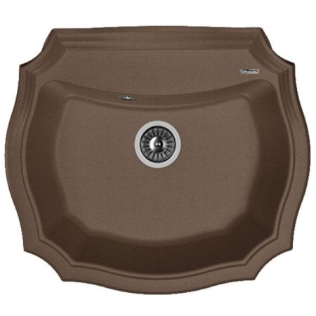 Кухонная мойка Florentina Эмилия 640 20.355.D0640 Антрацит, артикул 20.355.D0640.302