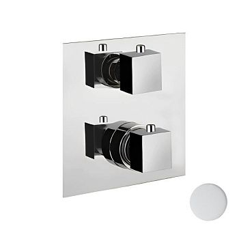 Смеситель для душа встраиваемый с термостатом Webert Pegaso PE970902740, белый