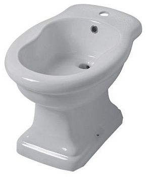 Disegno ceramica Paolina, напольное биде 58x40хh39,5 c 3 отверстиями под смеситель, цвет белый глянц