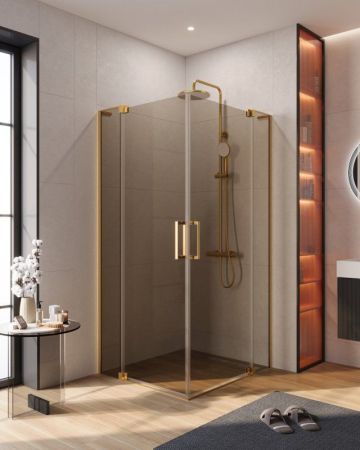 SLIDER-AH-2-70/80-100/110-GRIGIO-BORO Душевой уголок, артикул SLIDER-AH-2-70/80-100/110-GRIGIO-BORO