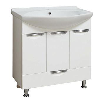 Тумба Runo Барселона 75 под умывальник УТ000001575 (Стиль 75) (00000001032)