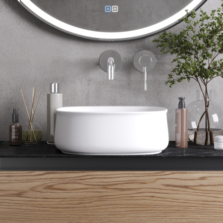 Раковина накладная керамическая CZR-6604, артикул CZR-6604