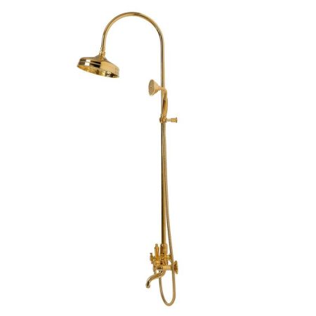 Душевая стойка со смесителем, верхним и ручным душем CEZARES LORD-CVD, артикул LORD-CVD-01-M