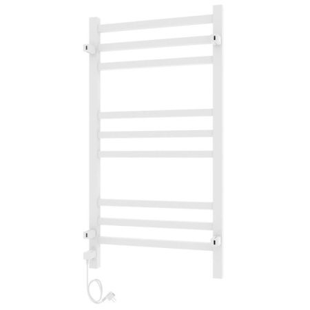 Полотенцесушитель электро "Астор ЧК9 350х700", белый муар, правый