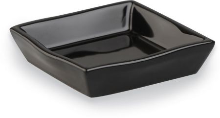 Stil Haus Prisma, настольная керамическая мыльница, цвет черная керамика, артикул 794(NE)