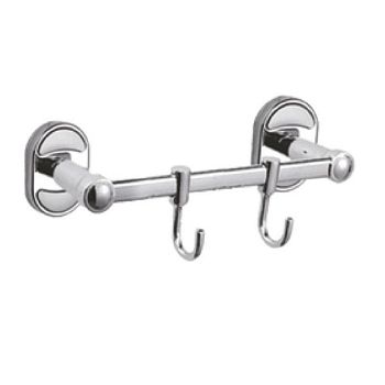 Планка с крючками для полотенец D-Lin D289700-2, хром