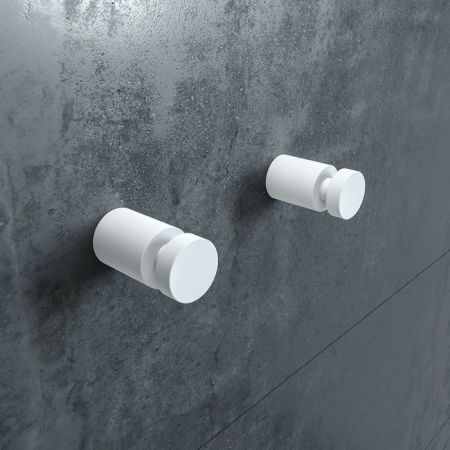 Комплект одинарных крючков IDDIS Petite, сплав металлов, белый матовый (PET2SW1i41), артикул PET2SW1i41